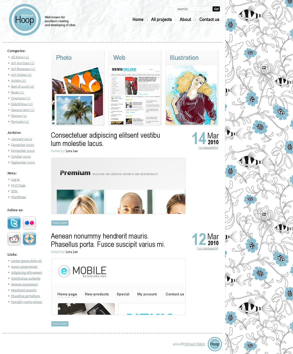 WordPress Themes - GoWebBaby.Com