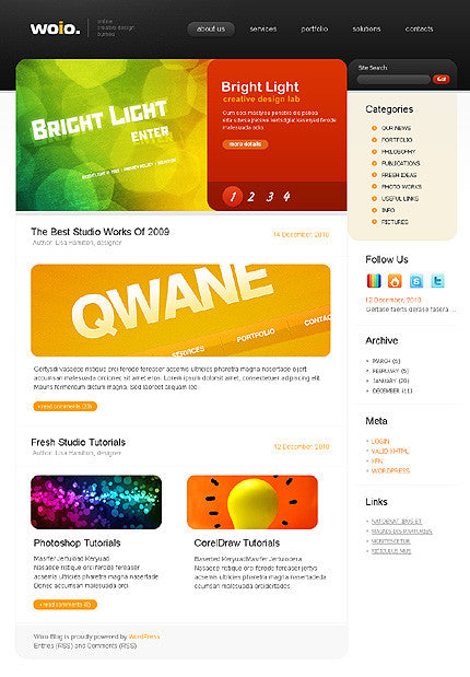 WordPress Themes - GoWebBaby.Com