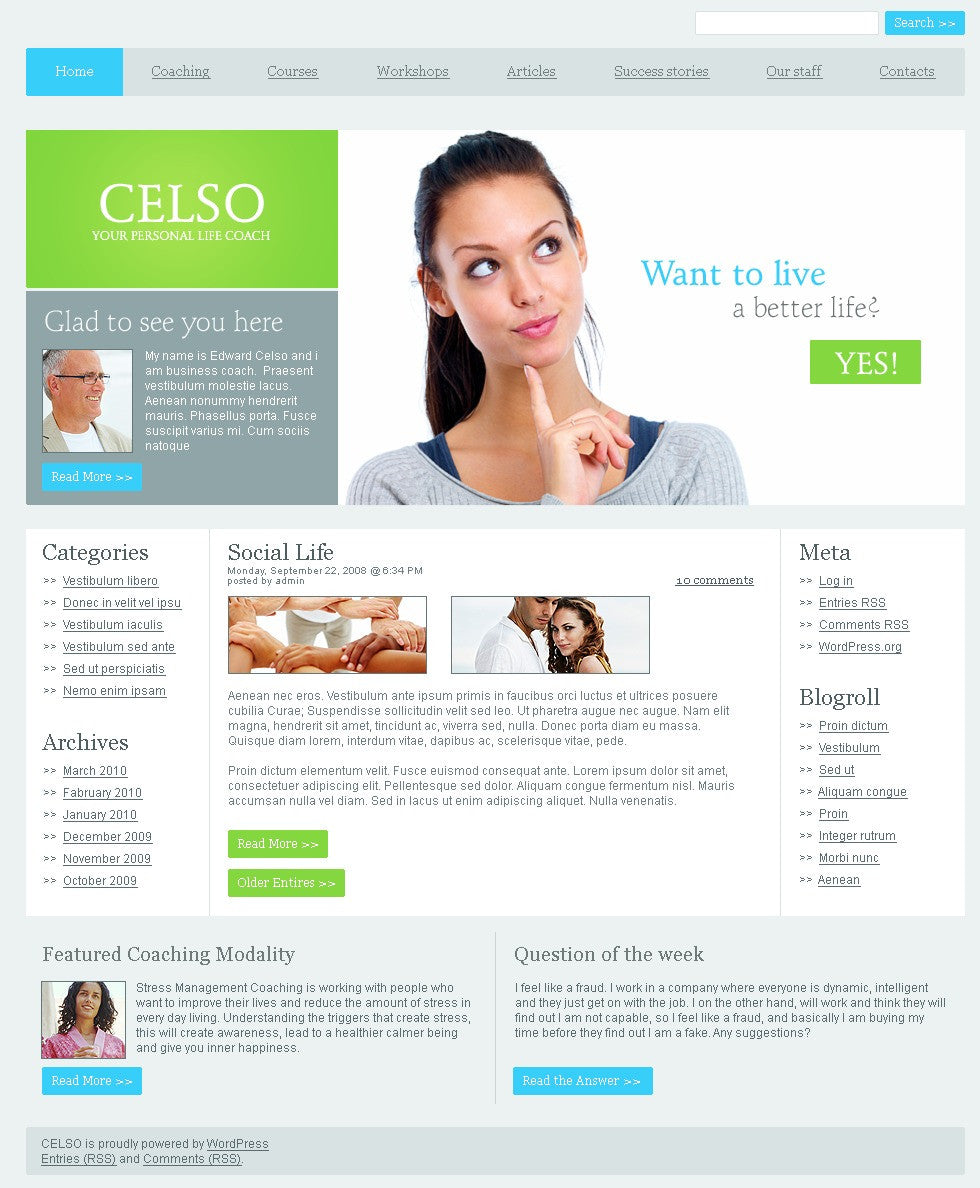 WordPress Themes - GoWebBaby.Com