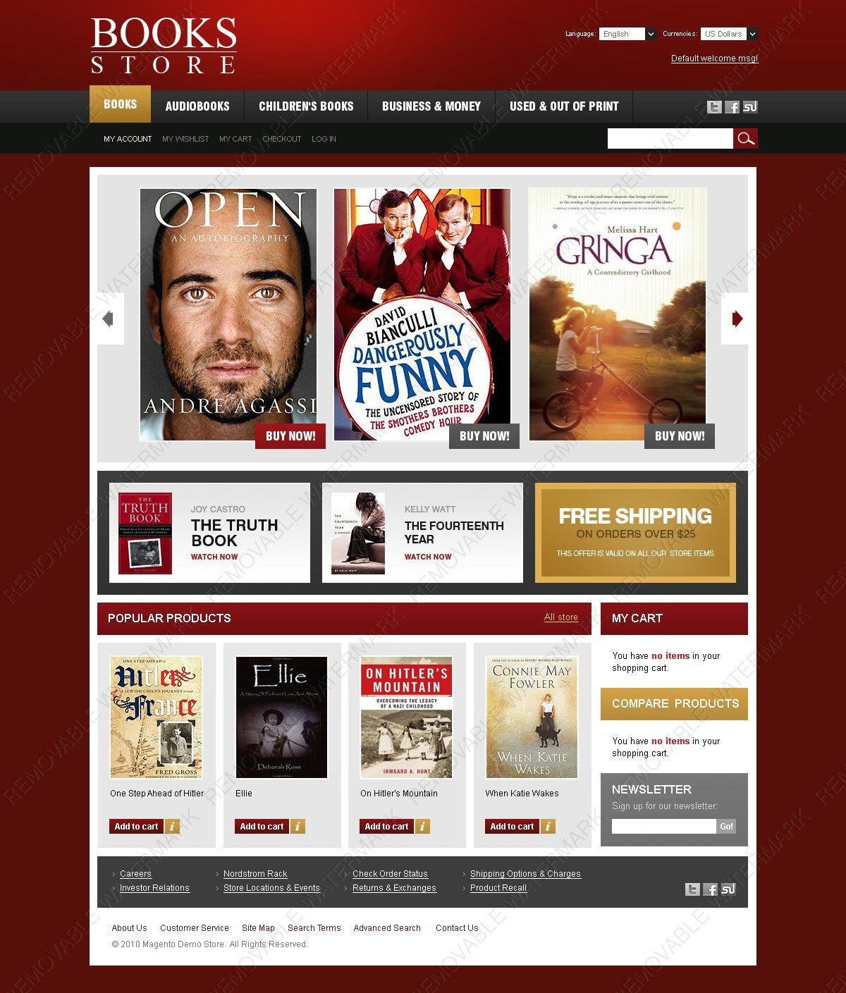 Magento Themes - GoWebBaby.Com