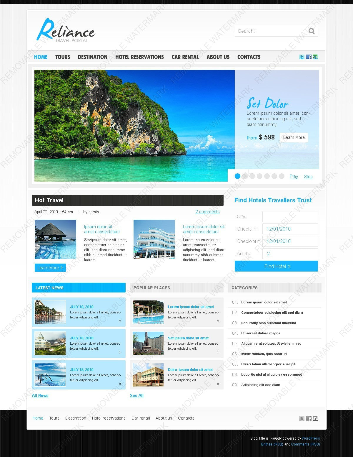 WordPress Themes - GoWebBaby.Com
