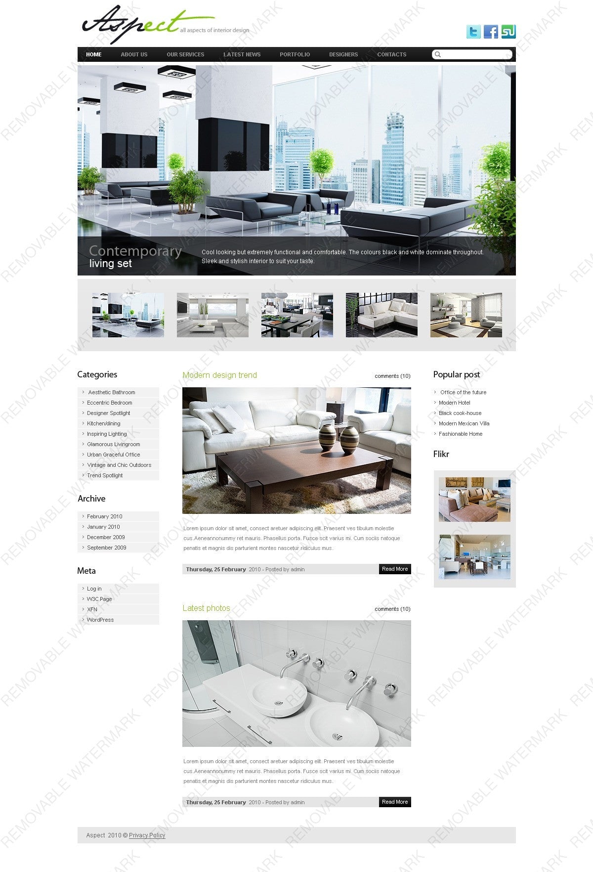 WordPress Themes - GoWebBaby.Com