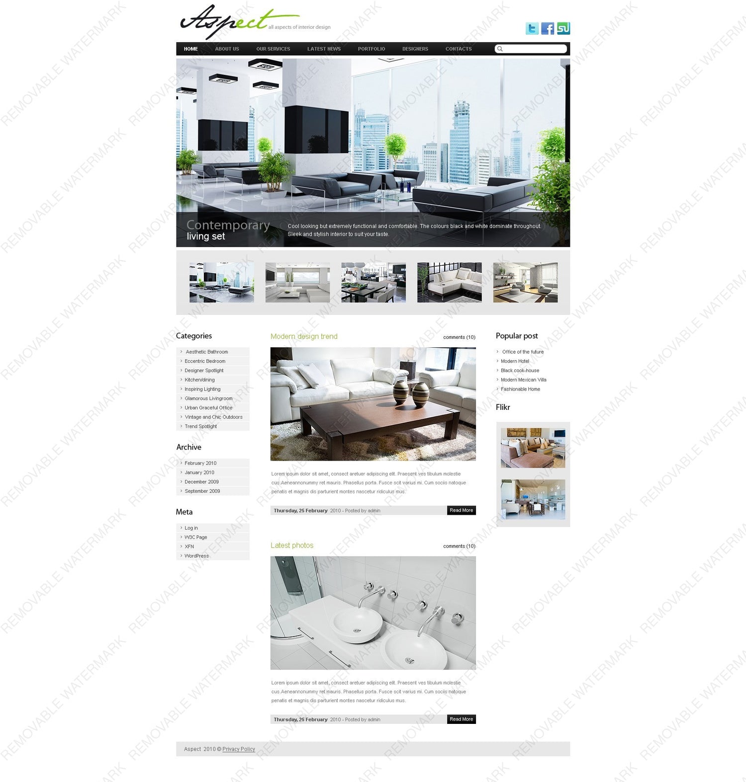 WordPress Themes - GoWebBaby.Com