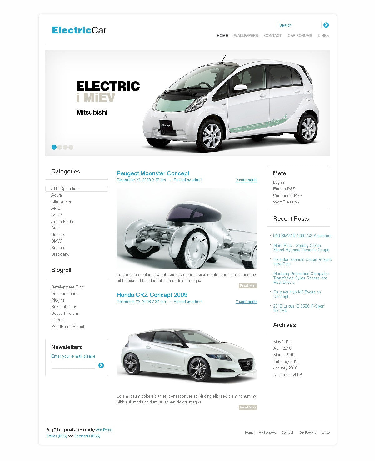WordPress Themes - GoWebBaby.Com