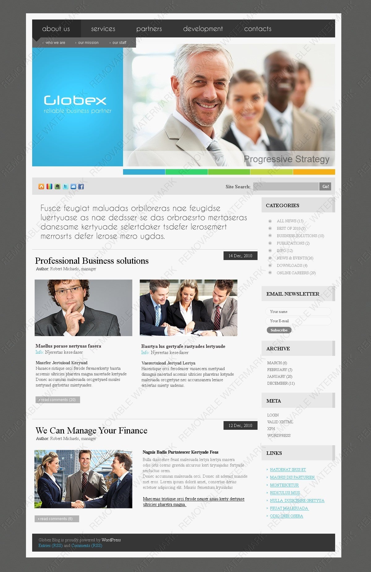 WordPress Themes - GoWebBaby.Com