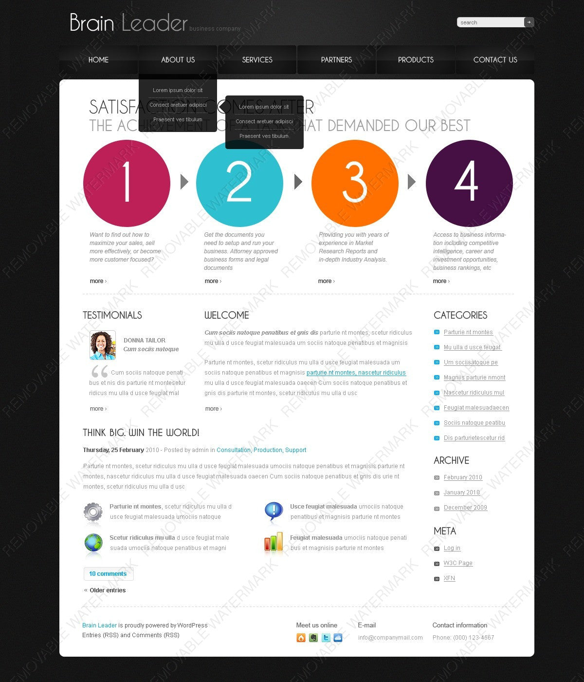 WordPress Themes - GoWebBaby.Com