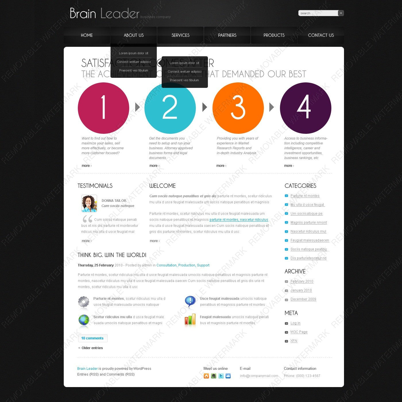 WordPress Themes - GoWebBaby.Com