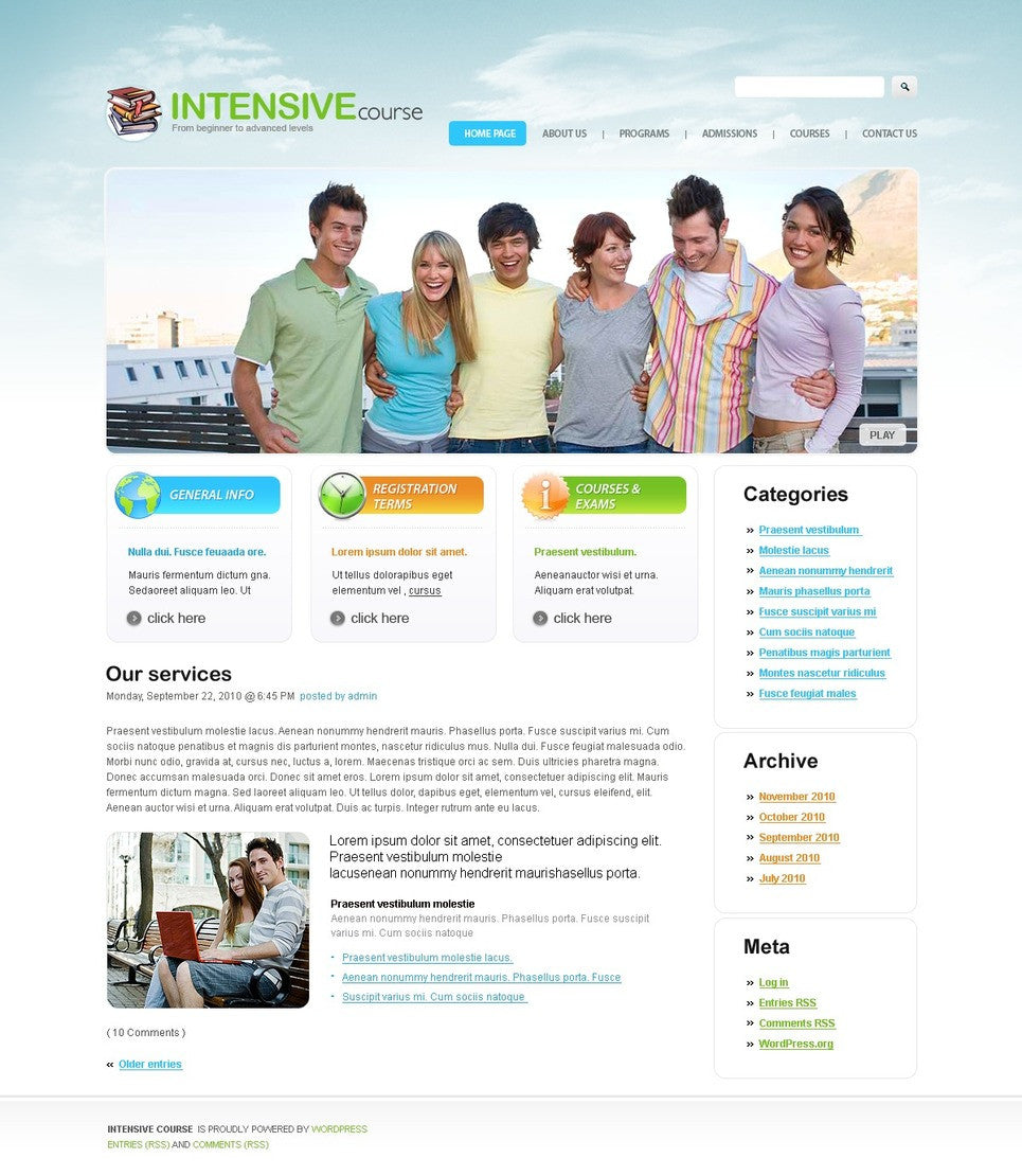 WordPress Themes - GoWebBaby.Com