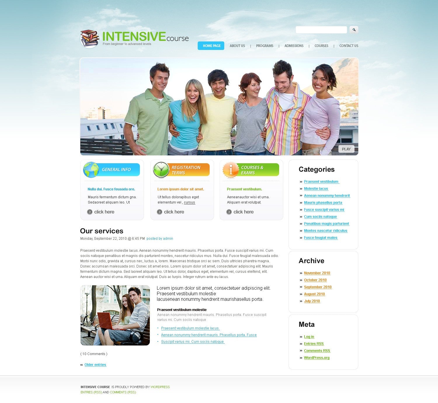 WordPress Themes - GoWebBaby.Com