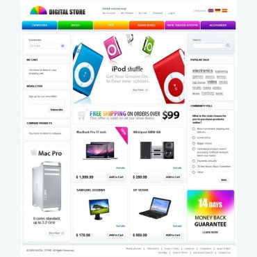 Magento Themes - GoWebBaby.Com
