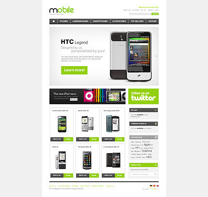 Magento Themes - GoWebBaby.Com