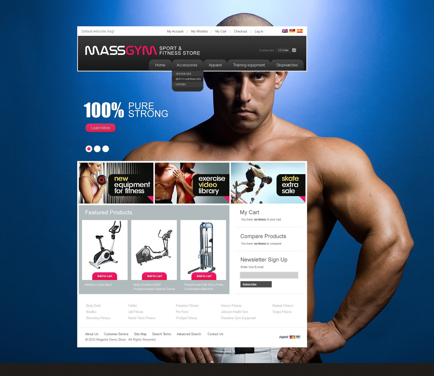 Magento Themes - GoWebBaby.Com