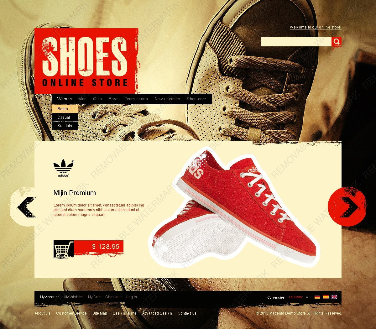 Magento Themes - GoWebBaby.Com
