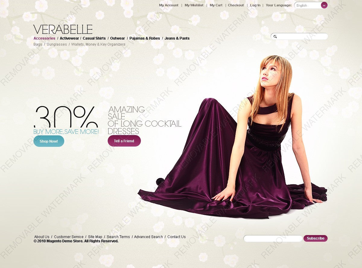 Magento Themes - GoWebBaby.Com