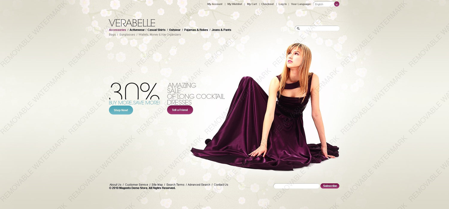 Magento Themes - GoWebBaby.Com