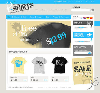 Magento Themes - GoWebBaby.Com