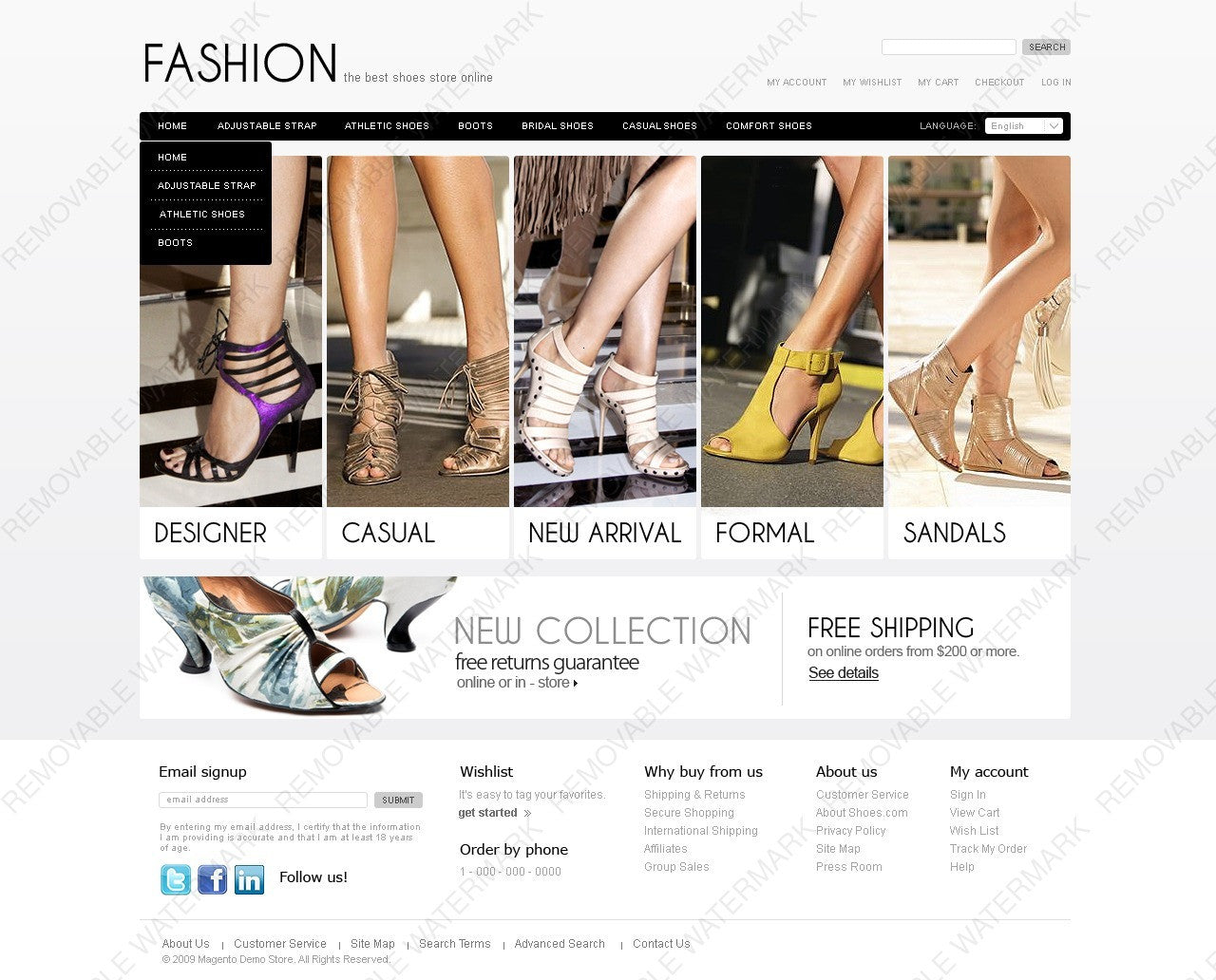 Magento Themes - GoWebBaby.Com