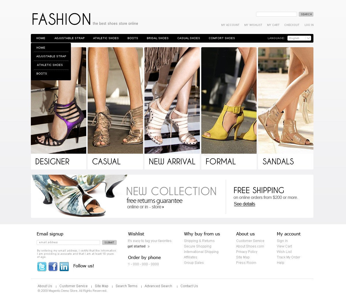 Magento Themes - GoWebBaby.Com