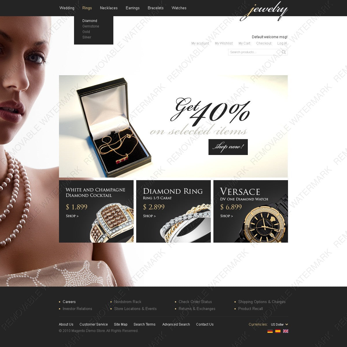 Magento Themes - GoWebBaby.Com