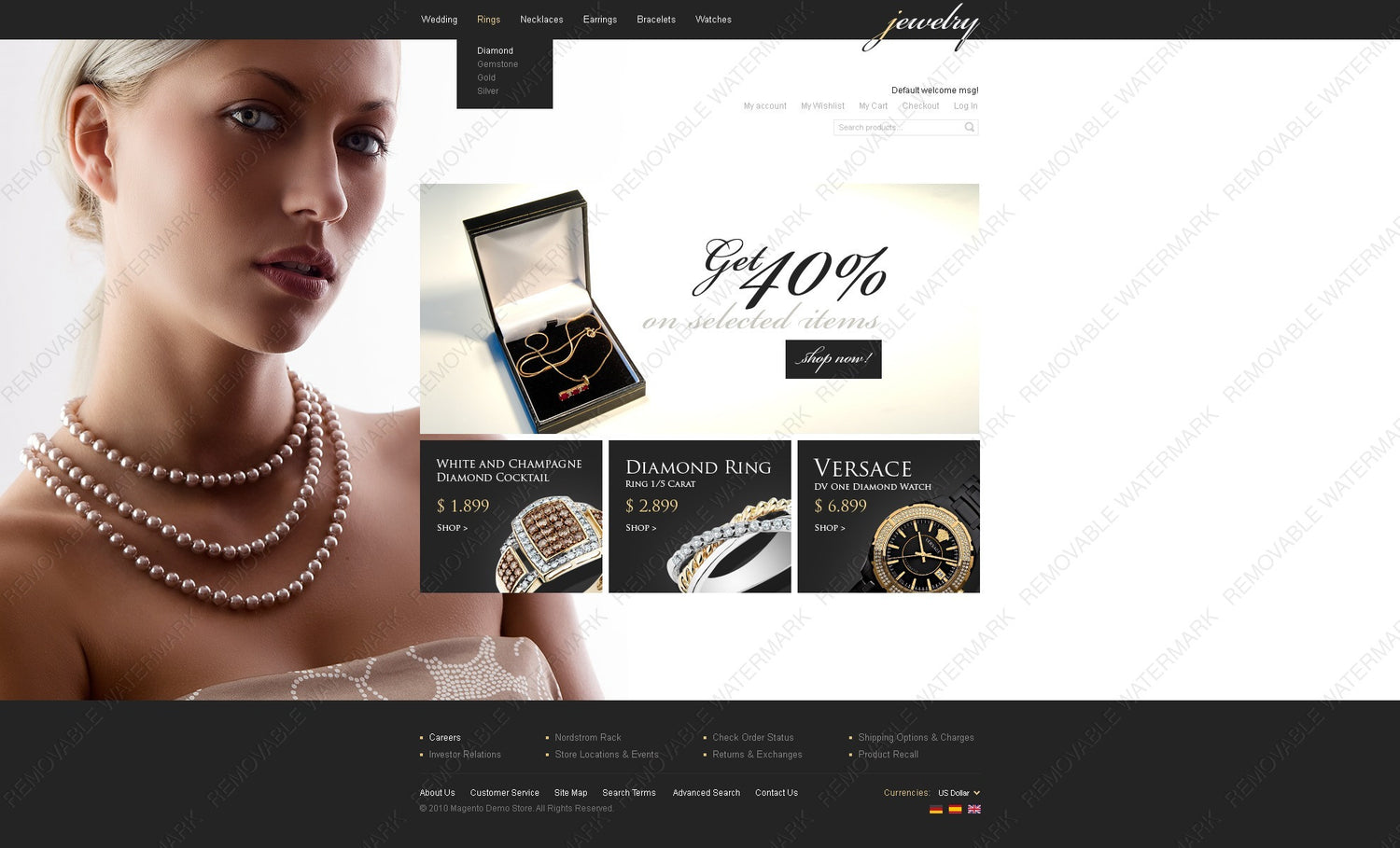 Magento Themes - GoWebBaby.Com