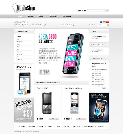 Magento Themes - GoWebBaby.Com