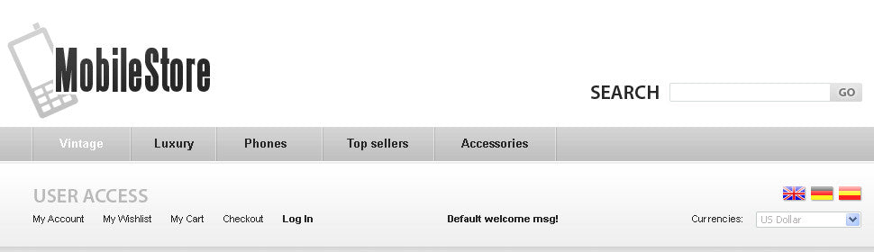 Magento Themes - GoWebBaby.Com