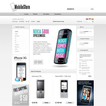 Magento Themes - GoWebBaby.Com