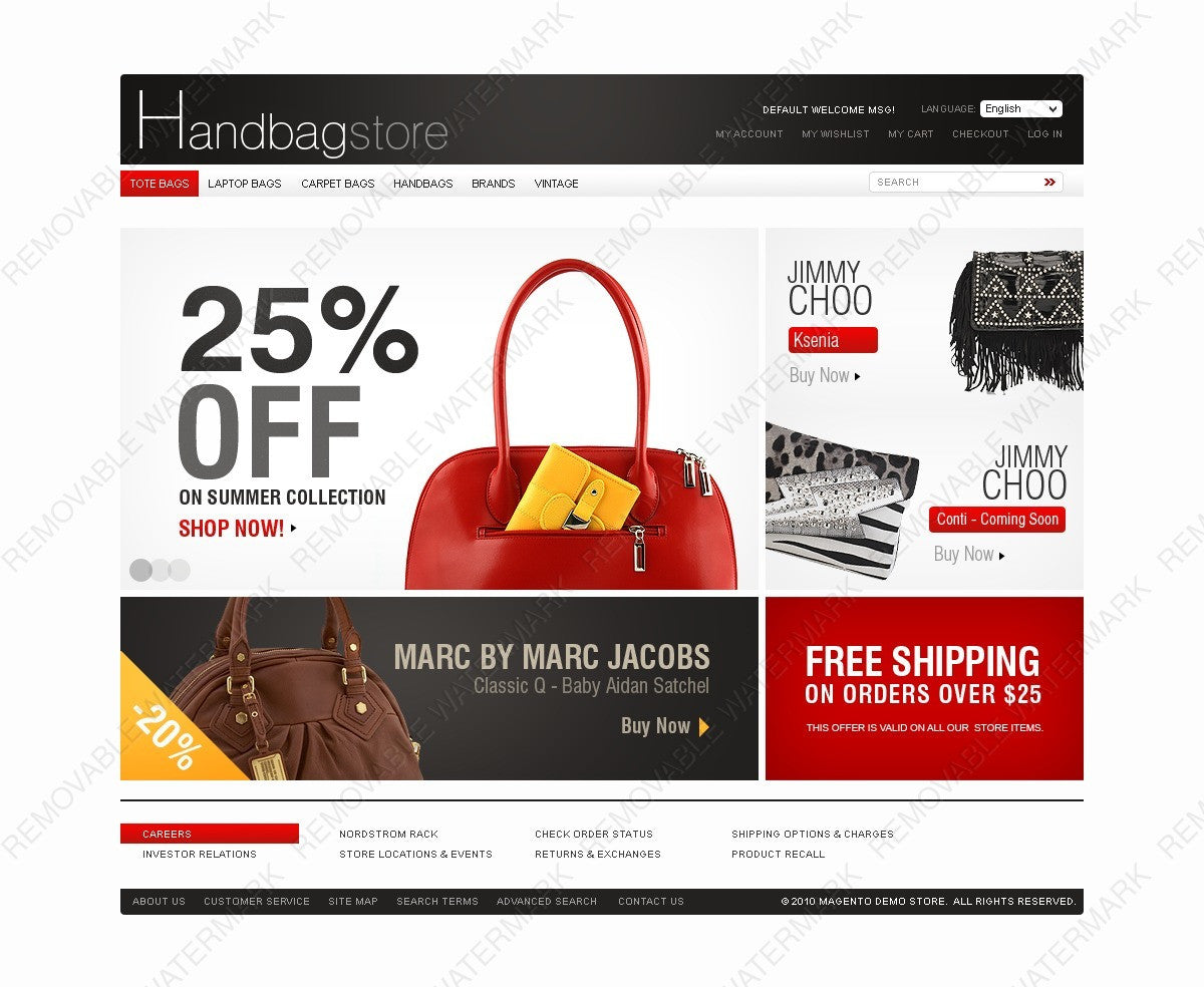 Magento Themes - GoWebBaby.Com