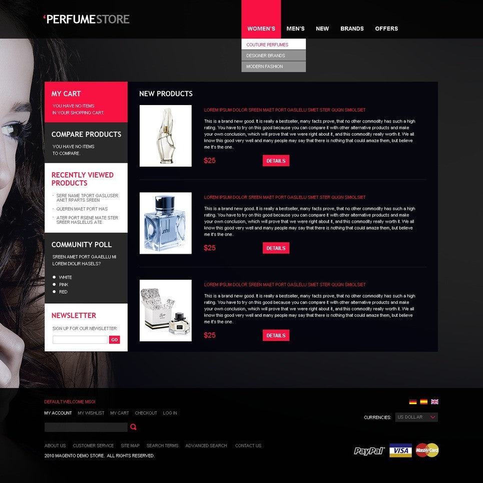 Magento Themes - GoWebBaby.Com
