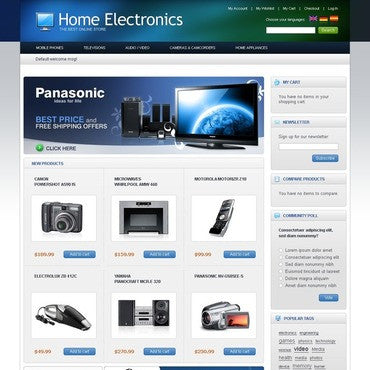 Magento Themes - GoWebBaby.Com