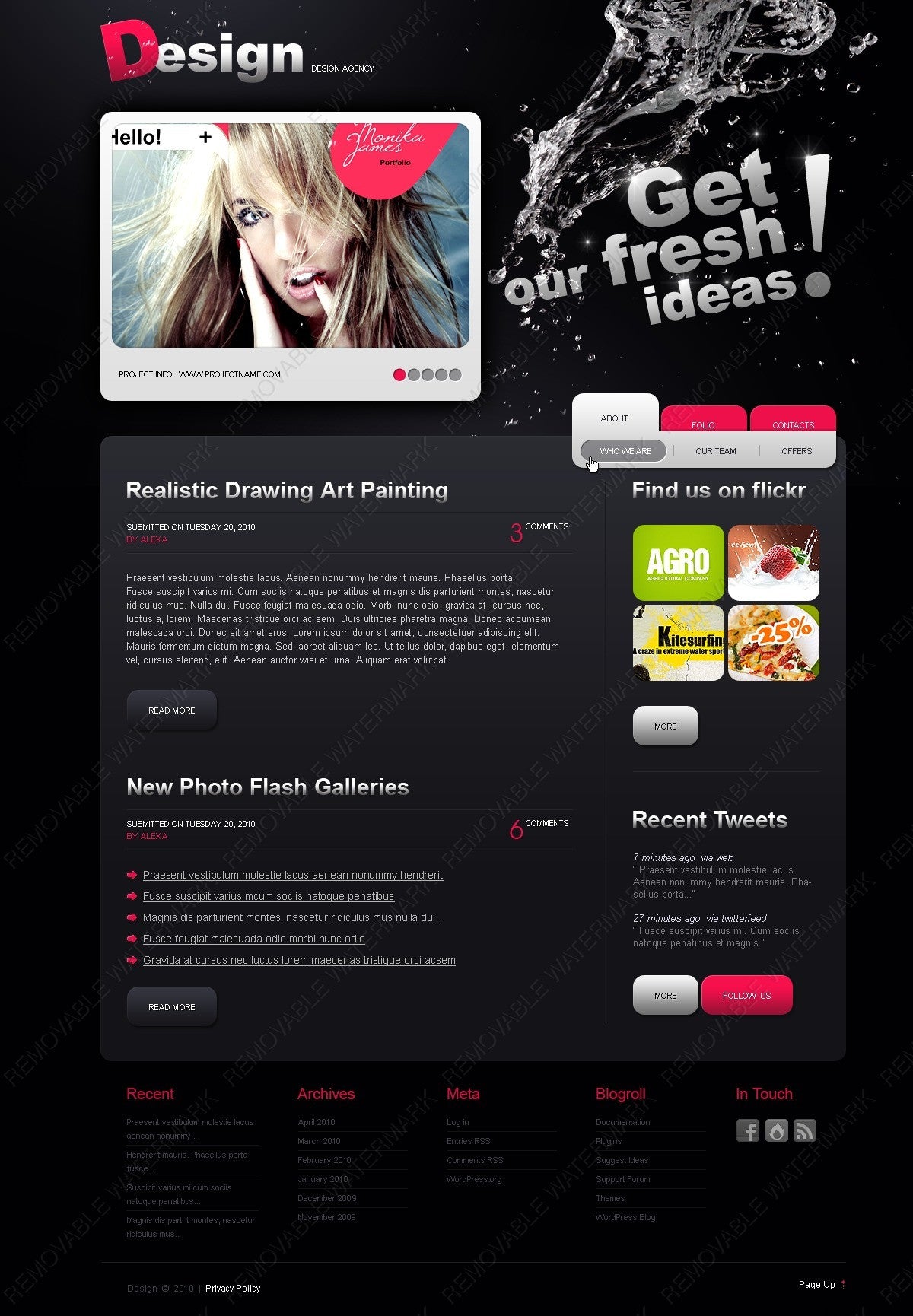 WordPress Themes - GoWebBaby.Com