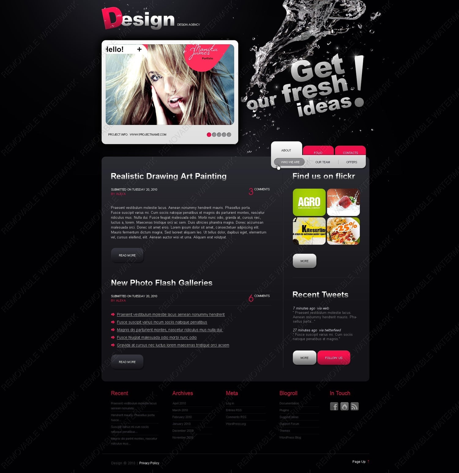 WordPress Themes - GoWebBaby.Com