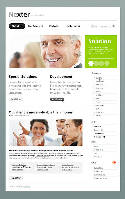 WordPress Themes - GoWebBaby.Com