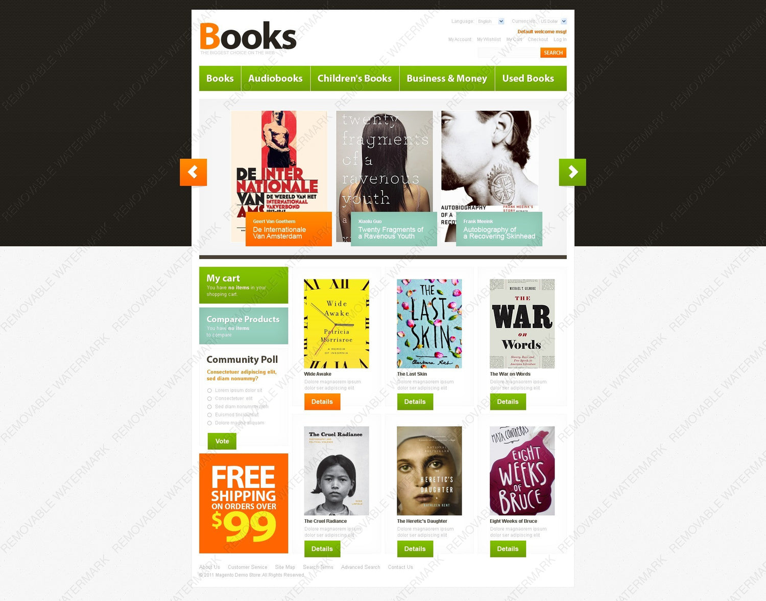 Magento Themes - GoWebBaby.Com