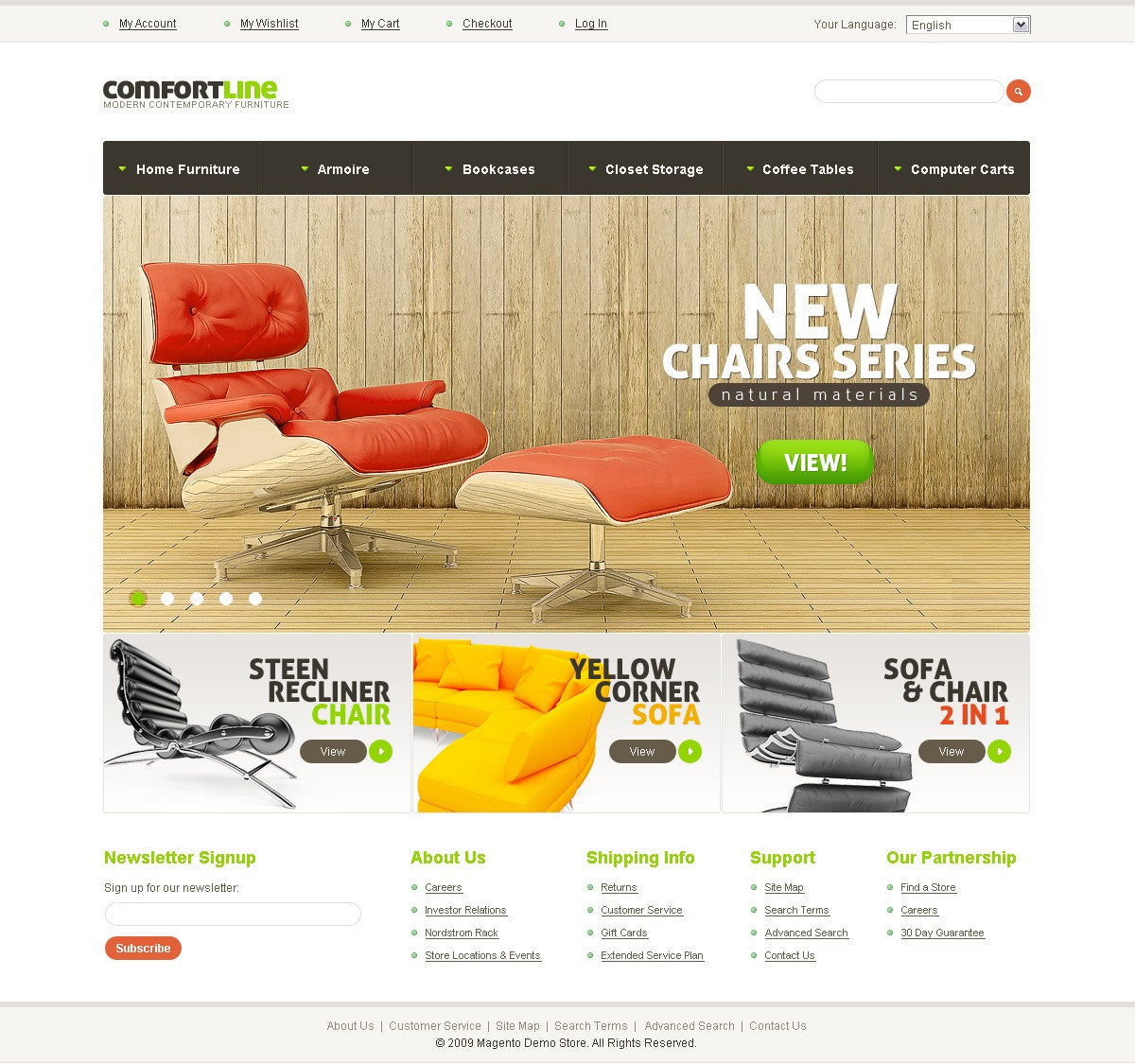 Magento Themes - GoWebBaby.Com