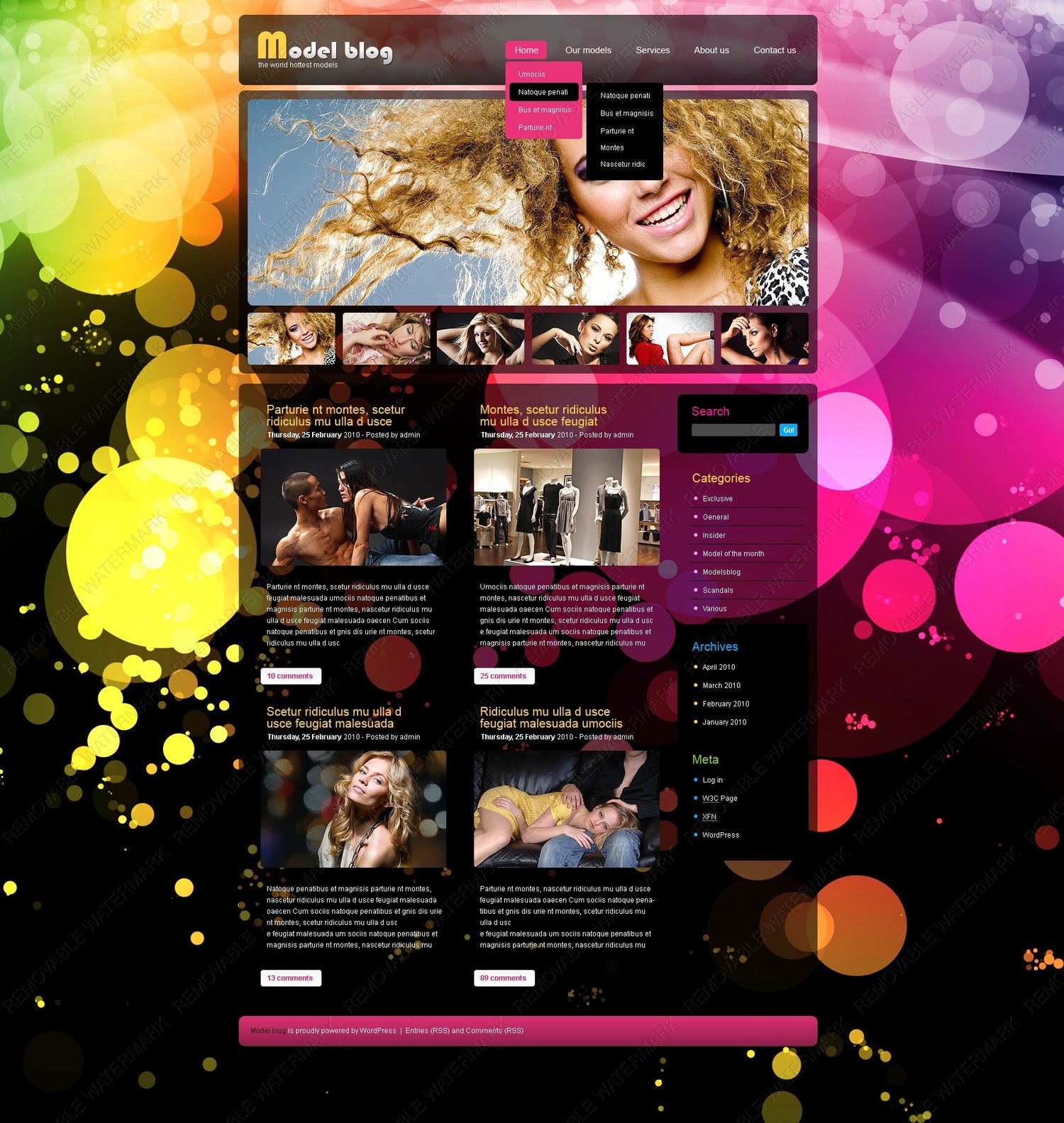 WordPress Themes - GoWebBaby.Com