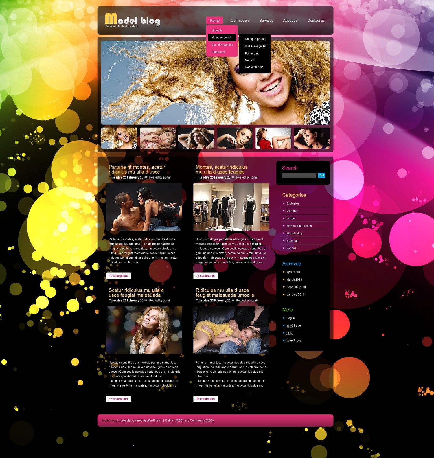 WordPress Themes - GoWebBaby.Com