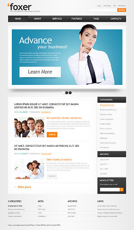WordPress Themes - GoWebBaby.Com