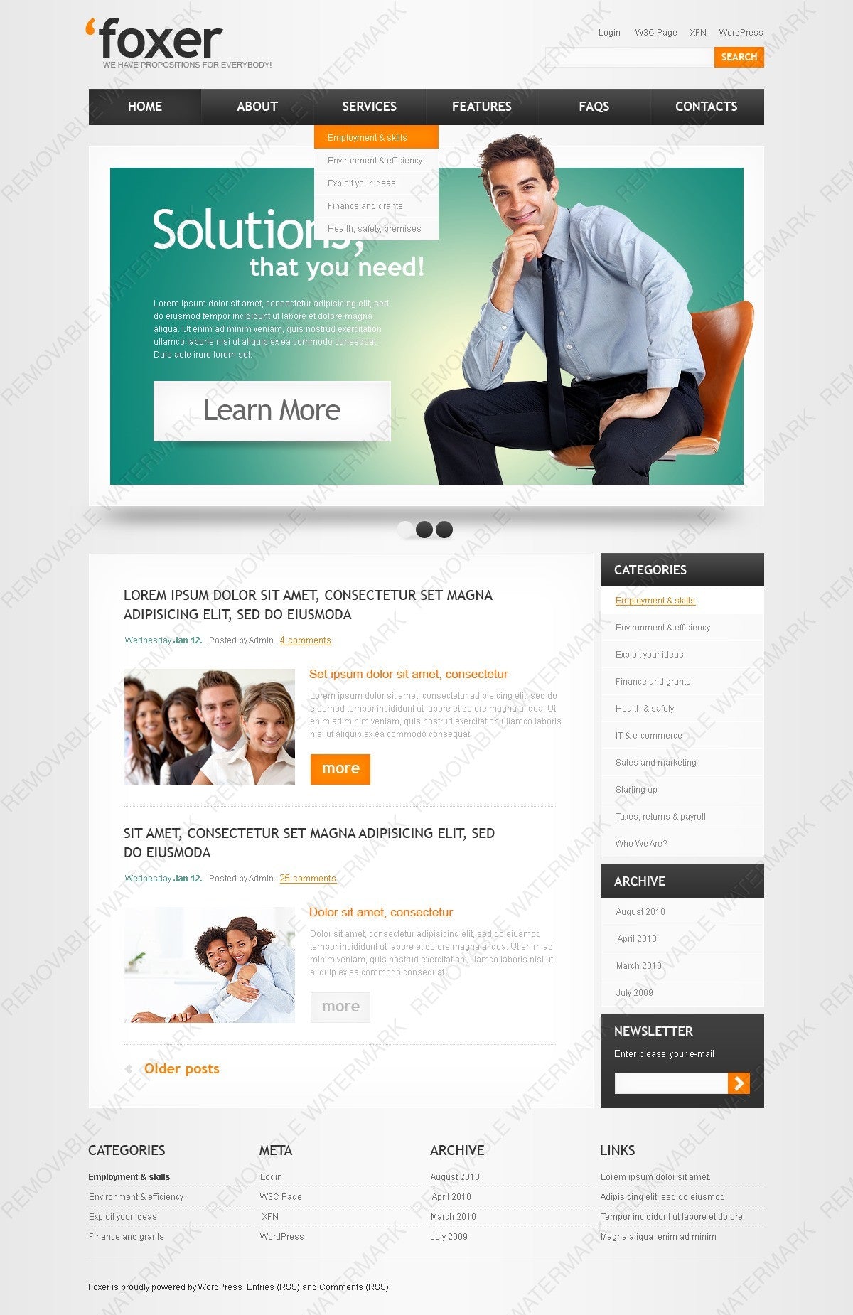 WordPress Themes - GoWebBaby.Com