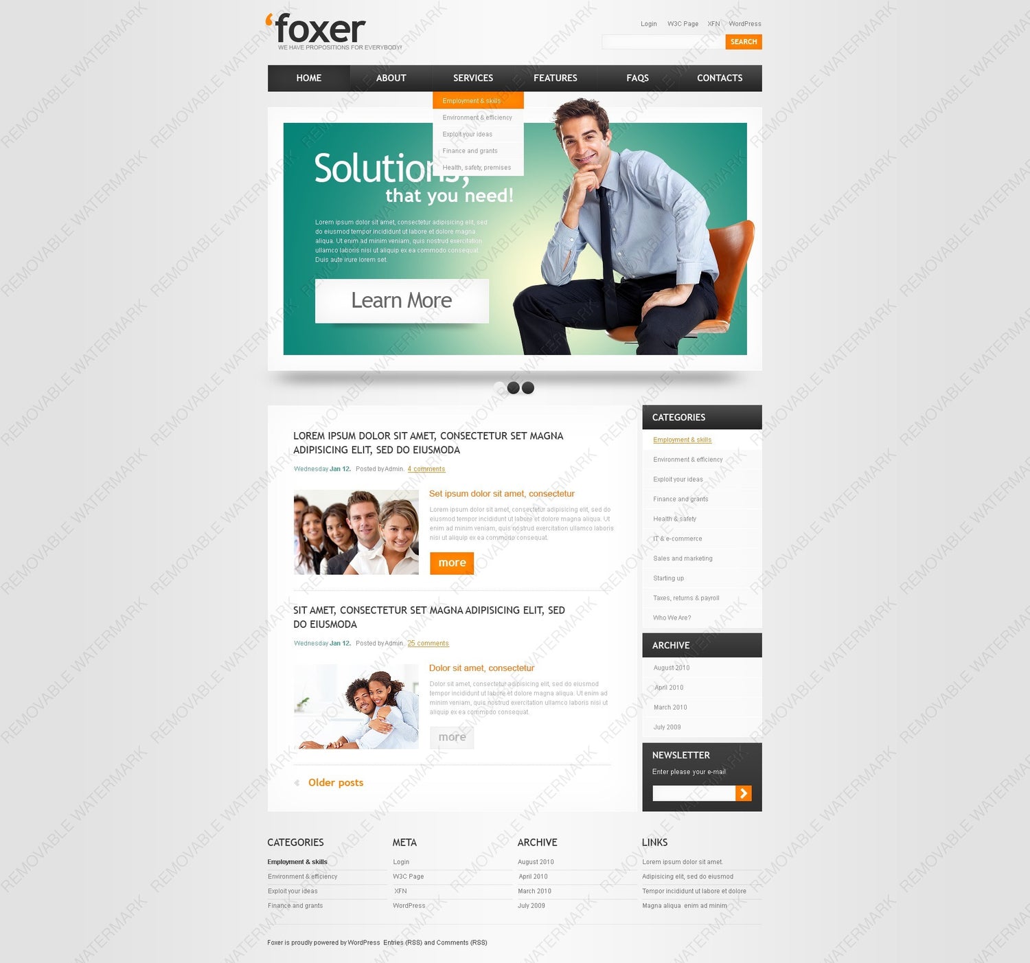 WordPress Themes - GoWebBaby.Com
