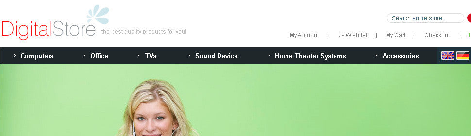 Magento Themes - GoWebBaby.Com