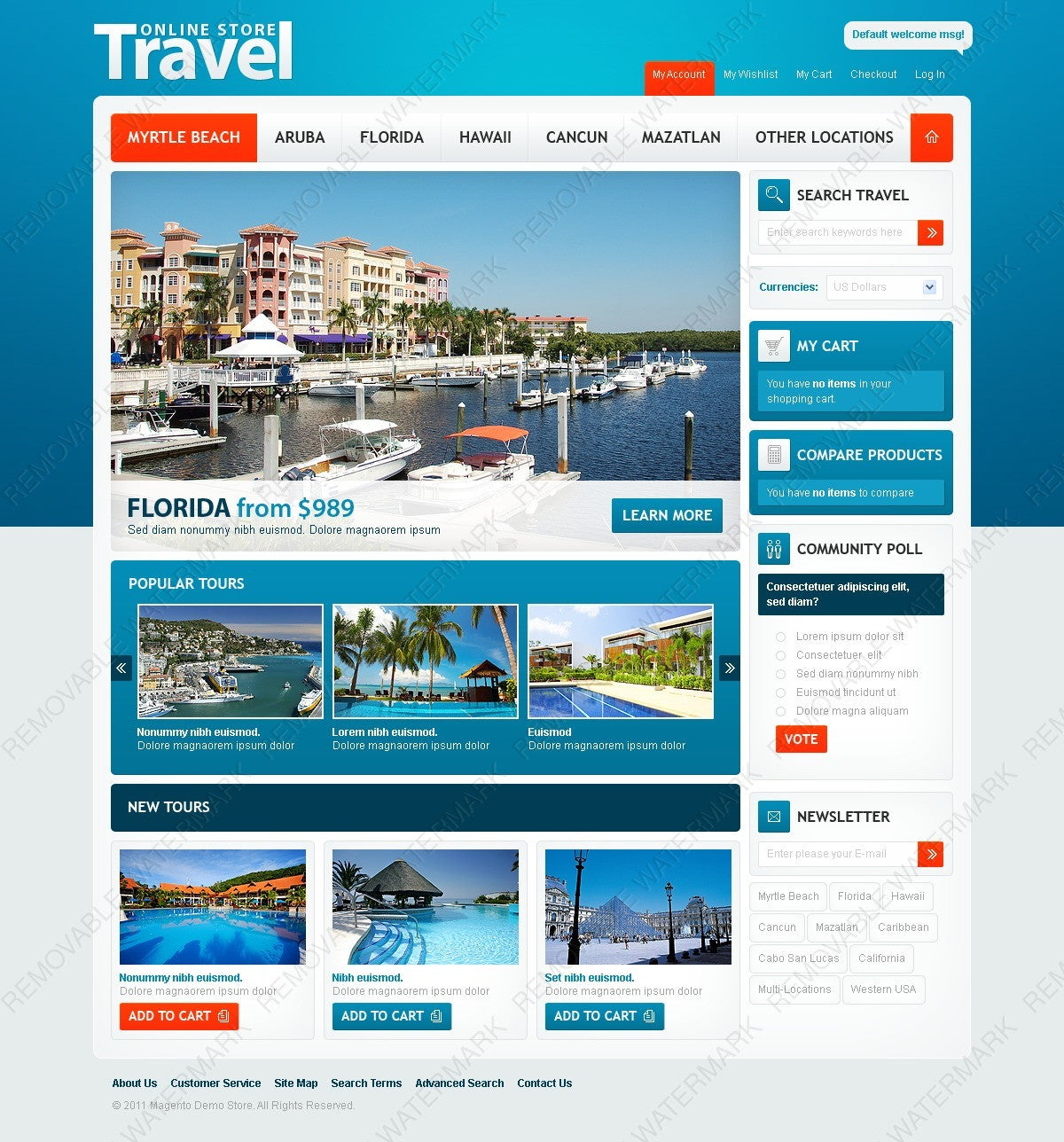 Magento Themes - GoWebBaby.Com
