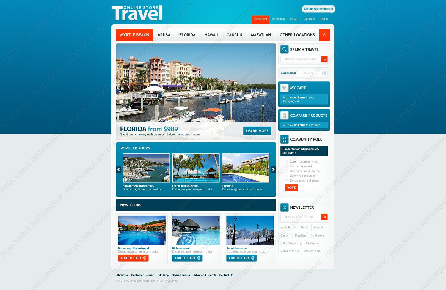 Magento Themes - GoWebBaby.Com