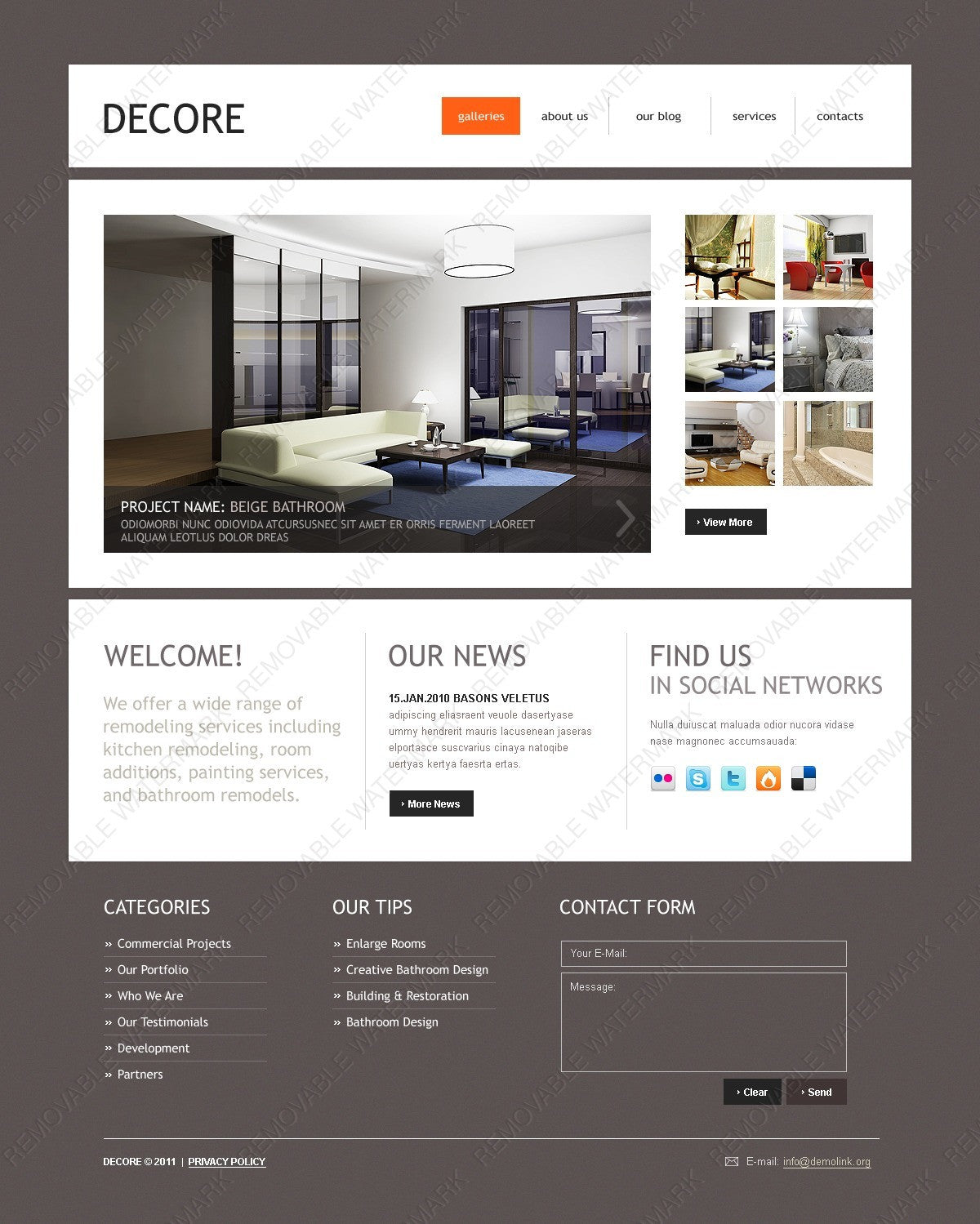 WordPress Themes - GoWebBaby.Com