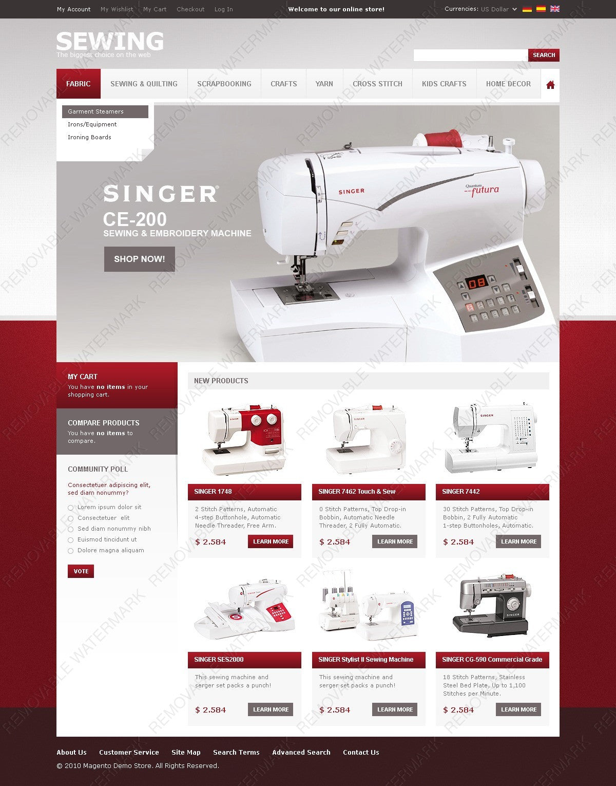 Magento Themes - GoWebBaby.Com