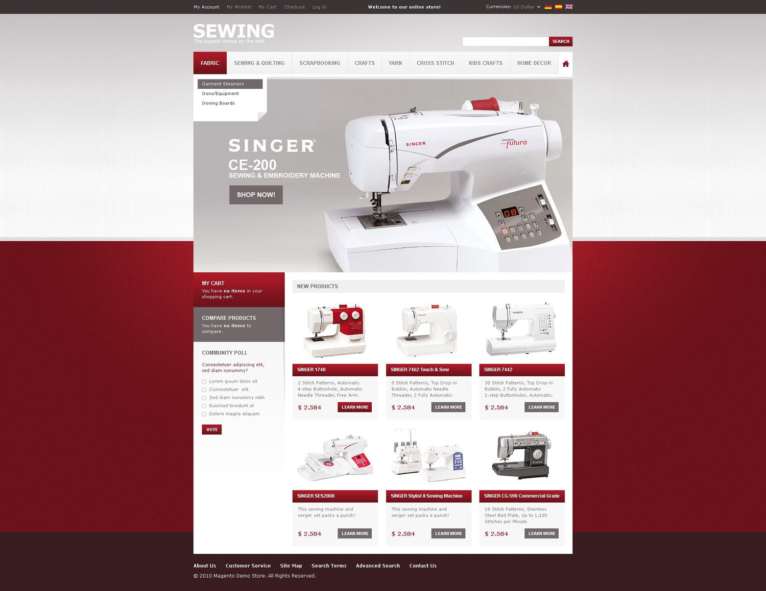 Magento Themes - GoWebBaby.Com