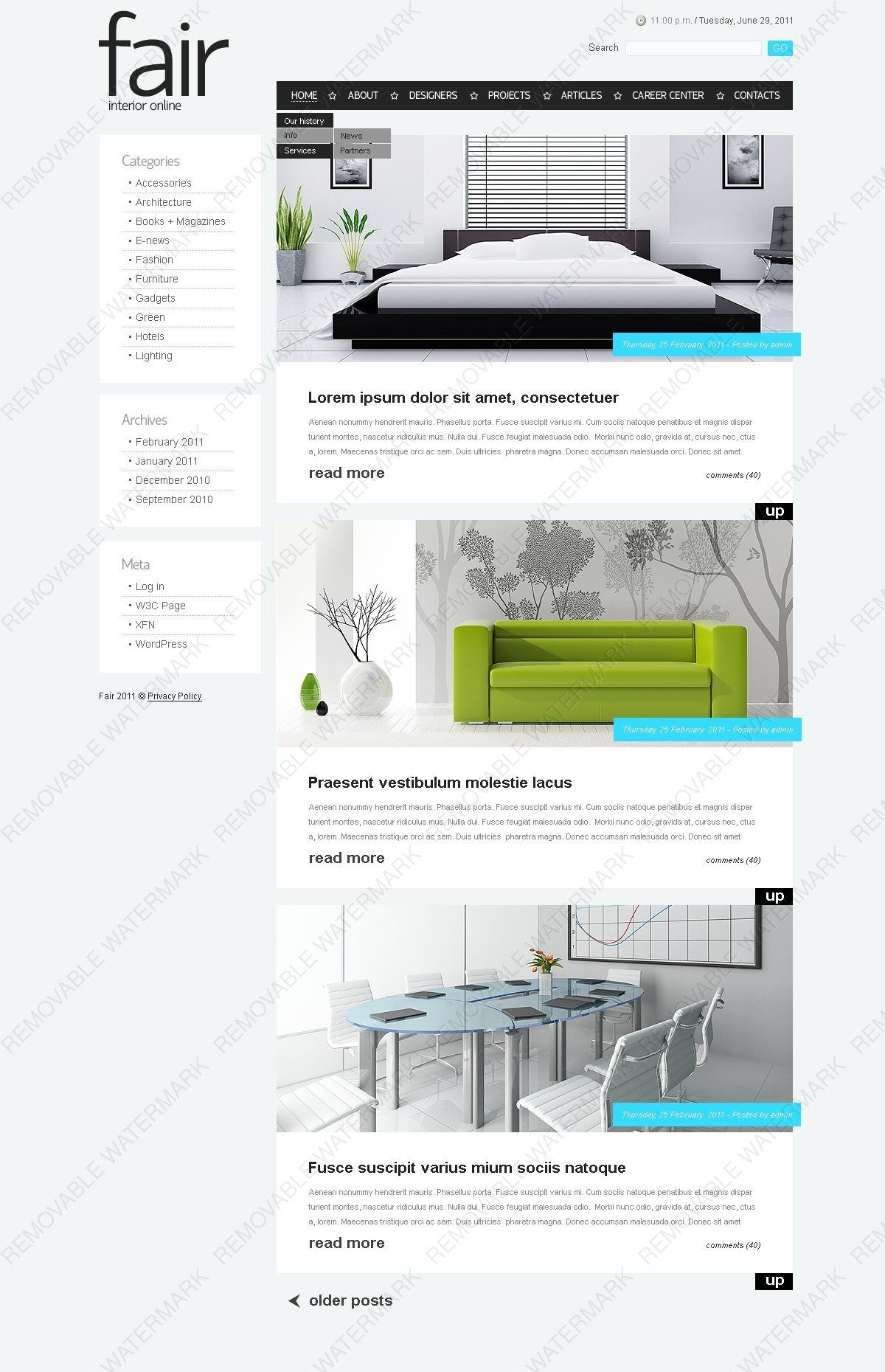 WordPress Themes - GoWebBaby.Com