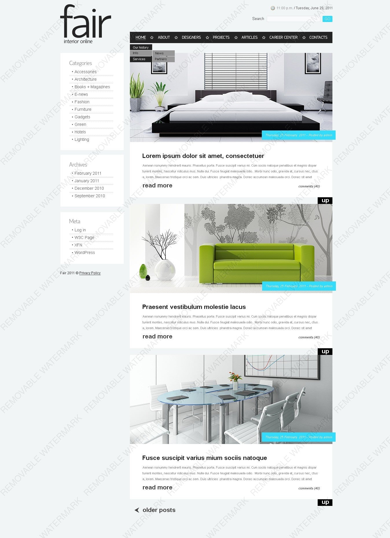 WordPress Themes - GoWebBaby.Com