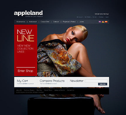 Magento Themes - GoWebBaby.Com