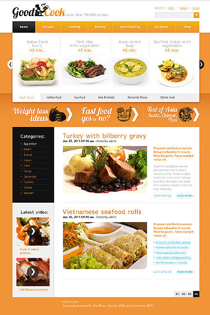 WordPress Themes - GoWebBaby.Com